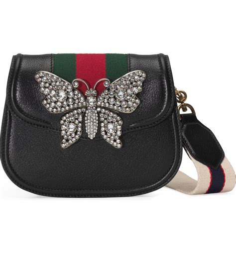 gucci handbag with butterfly